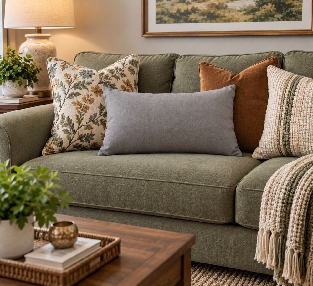 Ballard Designs Gray BelissIma Flax Duck Down Filled Lumbar Pillow 20 X 12